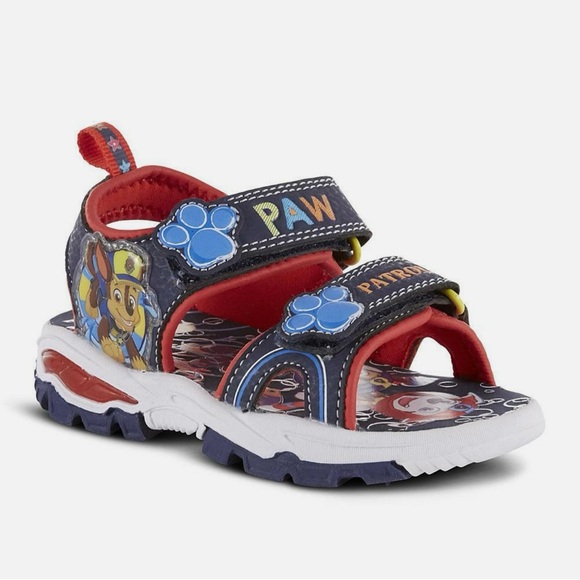 Paw Patrol Toddler Red and Blue Sports Sandals  - Size: 6 - Picture 1 of 6